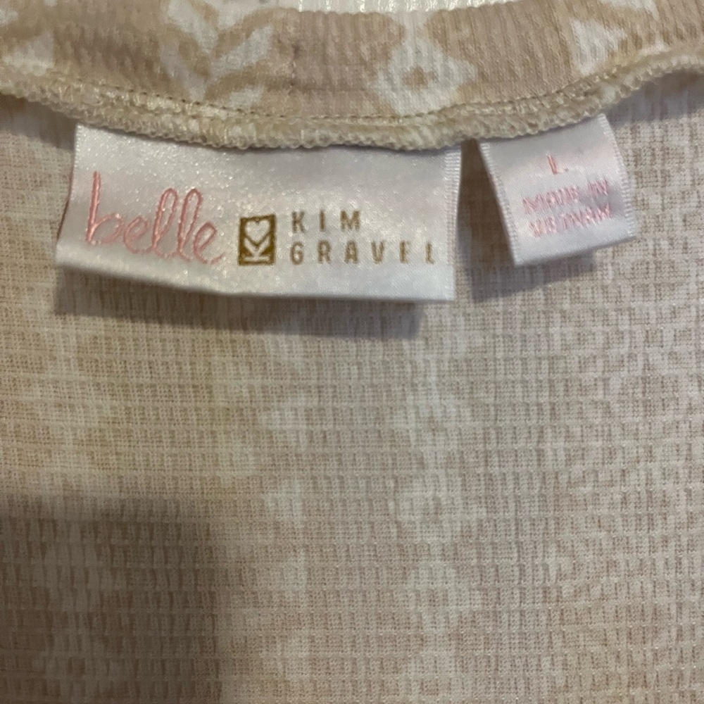Belle by Kim Gravel Packabelle Gotta Getaway Tassel Top LGE - Picture 5 of 7